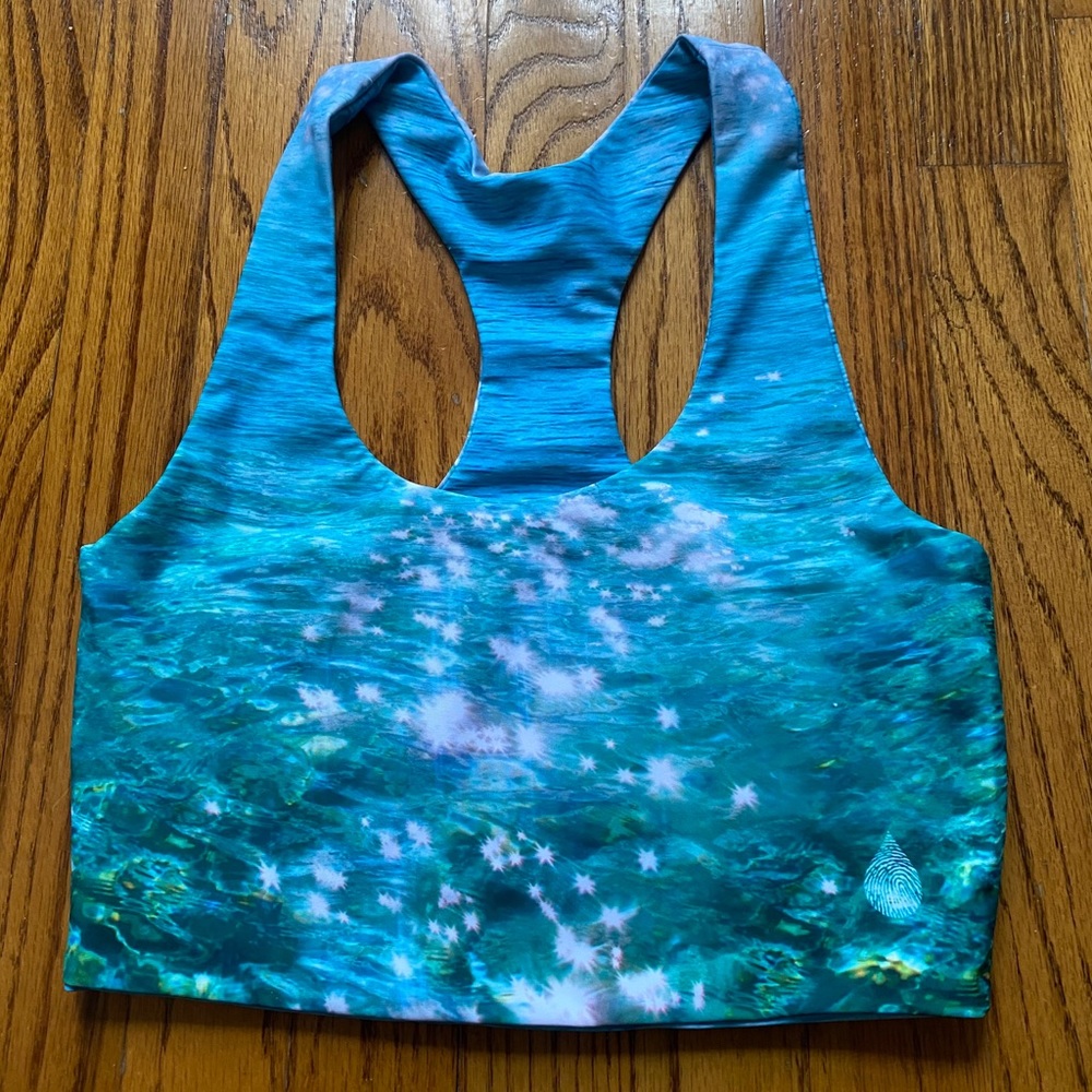 Waterlust reversible sports bra ♻️